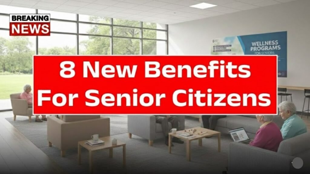 Government Launches 8 New Senior Citizens Benefits for Better Support