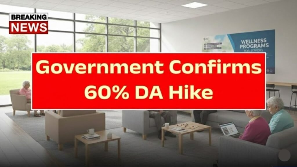 60% DA Hike in 2026 to Boost Salaries and Pensions – Big Relief for Employees