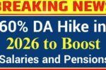 60% DA Hike in 2026 to Boost Salaries and Pensions – Big Relief for Employees