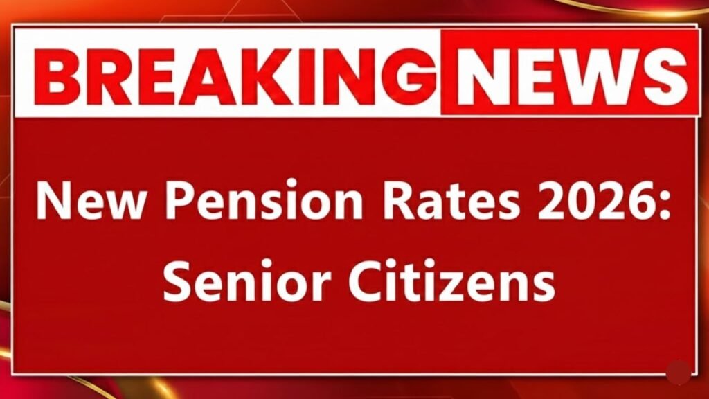 New Pension Rates 2026: Senior Citizens & Widows to Receive Higher Monthly Support!