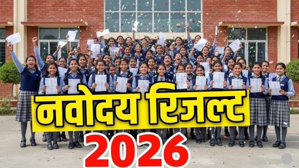 JNV Result Class 6th 2026 Live – Navodaya Selection List Date, Official Result Link & Admission Update