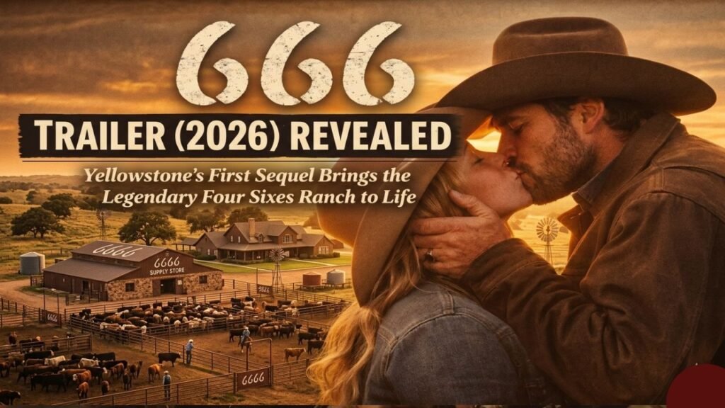 6666 Trailer (2026) Revealed: Yellowstone’s First Sequel Brings the Legendary Four Sixes Ranch to Life