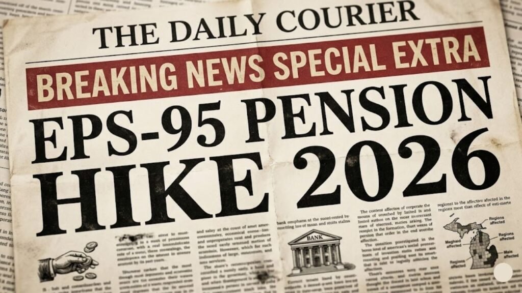 EPS-95 Pension Hike 2026: Minimum Pension Set to Rise to ₹7,500